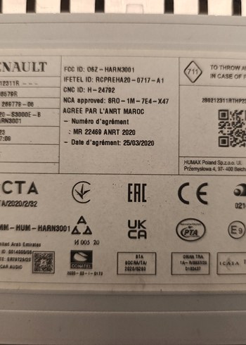 DACİA YENİ KASA ORJİNAL TEYP - Görsel 8