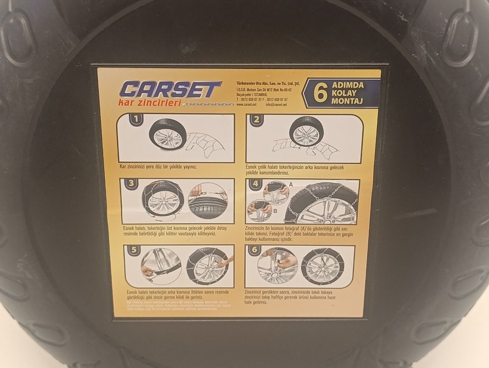 CAR SET 9 TAKMATİK KAR ZİNCİRİ SIFIR - Görsel 5