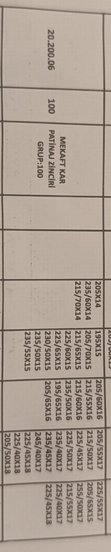 MEKAFT 10 TAKMATİK KAR ZİNCİRİ X TİP SIFIR - Görsel 5