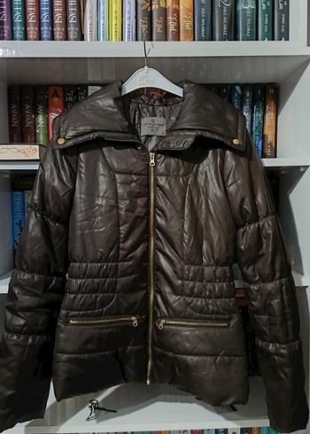 Zara Kahverengi Kadın Kışlık mont