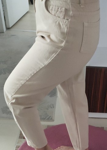 Diğer Yüksek bel kanvas pantolon