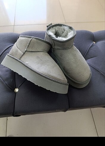 38 Beden gri Renk UGG platform