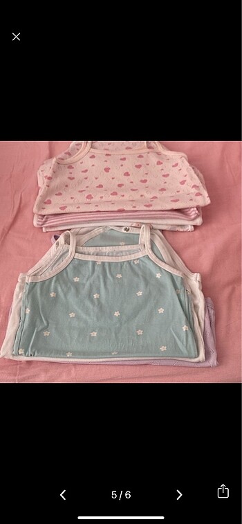 HelloBaby Kız çocuk zıbın atlet