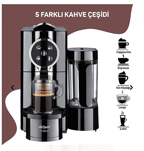 Arzum kahve makinesi
