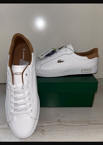 Lacoste Beyaz Deri Sneaker