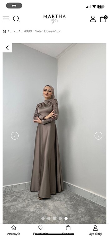 50 Beden camel Renk Büyük beden abiye