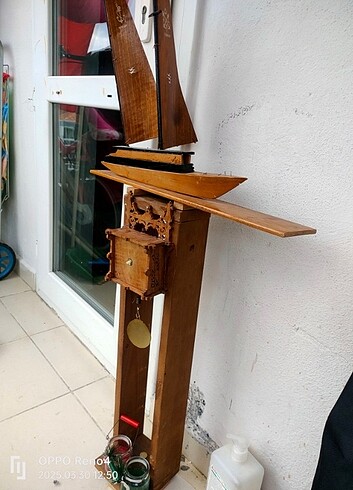 Hobi ahşap yelkenli 