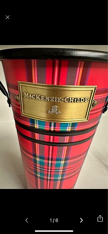 Mackenzie childs saksı