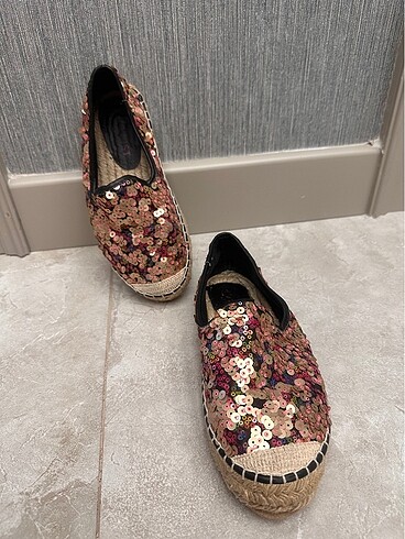 Twist pullu espadril ayakkabı