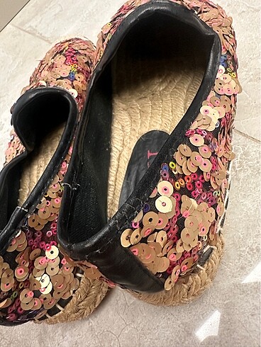 Twist pullu espadril ayakkabı - Görsel 6