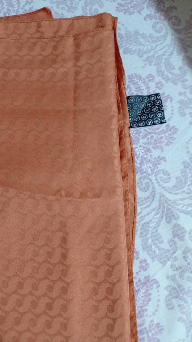 Parlak Kahverengi Kadın Şal - Görsel 2