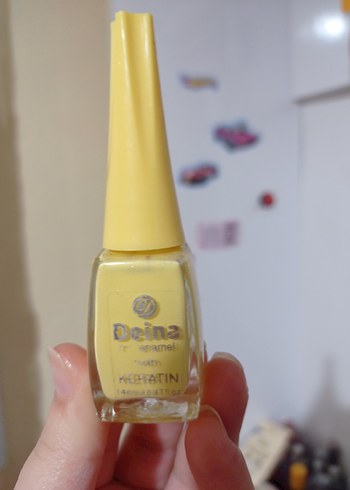 Pastel Sarı Oje - Deine Keratin İçerikli - Görsel 9