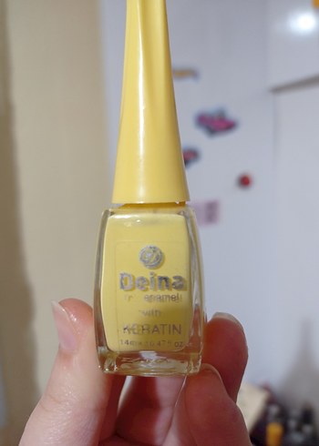 Pastel Sarı Oje - Deine Keratin İçerikli - Görsel 8