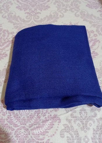 Kadın Mavi Bohem Drapeli Şal - Görsel 3