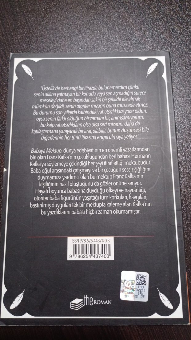 Babaya Mektup - Franz Kafka - Görsel 2