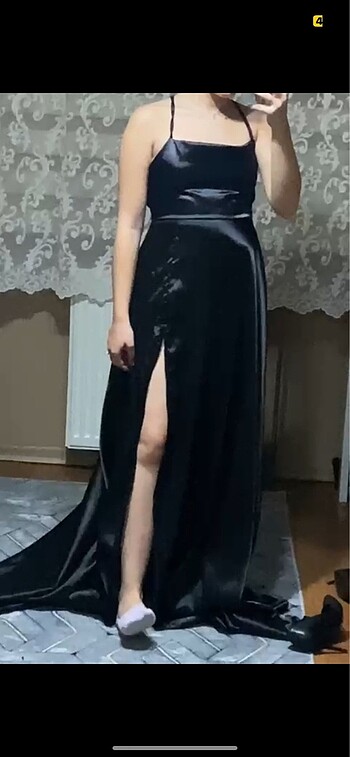 Siyah Saten özel dikim