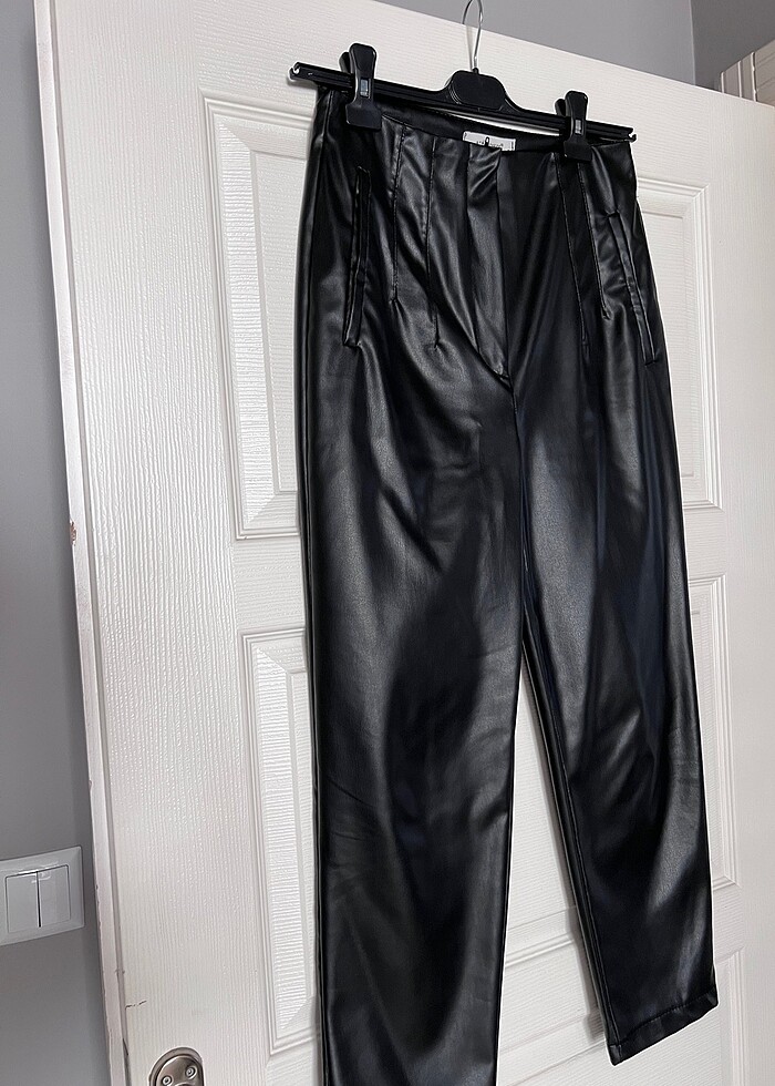Suni deri pantolon - Görsel 3