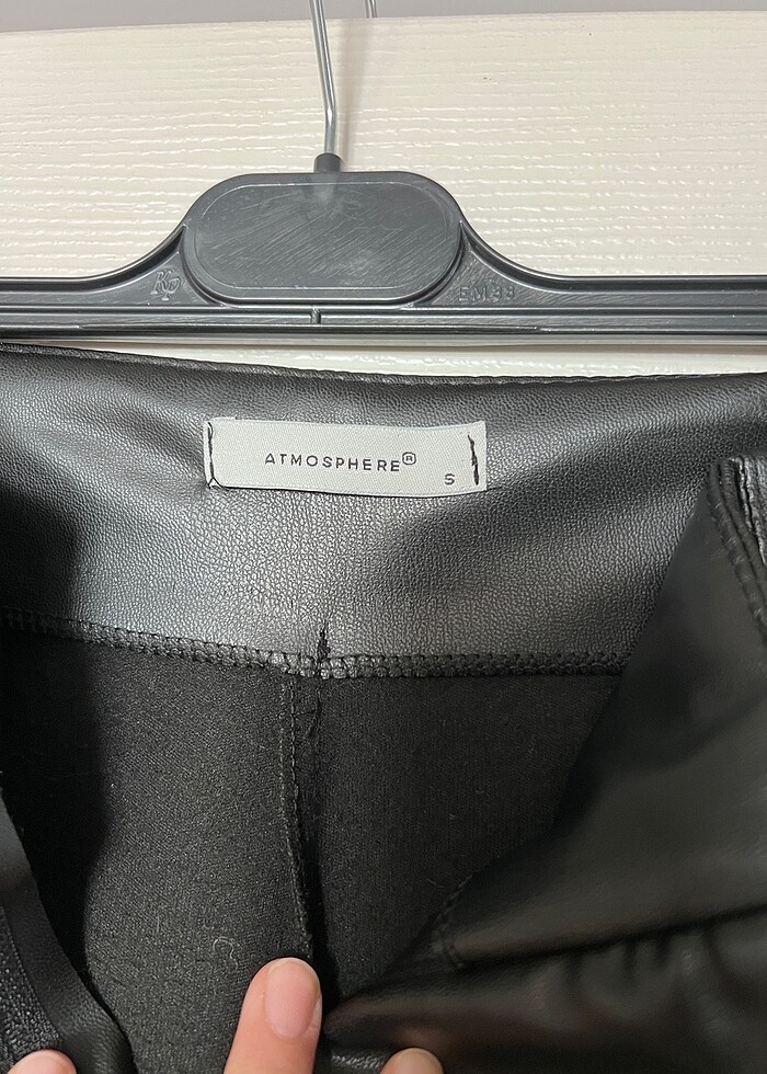 Suni deri pantolon - Görsel 4