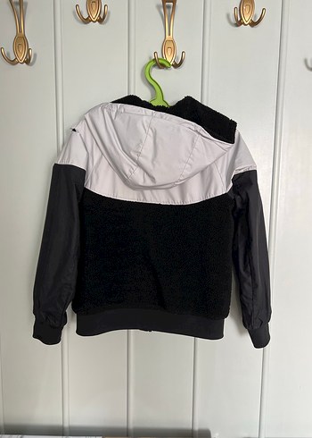 Nike Erkek Çocuk Gri Fermuarlı Ceket - Görsel 4