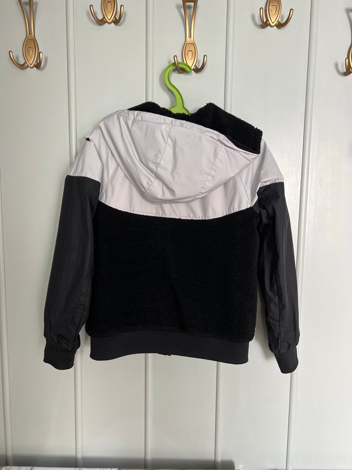 Nike Erkek Çocuk Gri Fermuarlı Ceket - Görsel 4