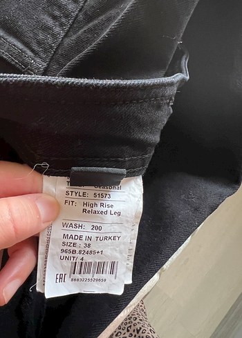 Bol jean pantolon - Görsel 3