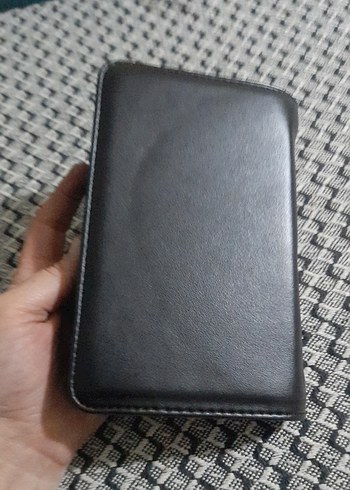 Fermuarlı Siyah Deri Kadın Cüzdan - Görsel 2