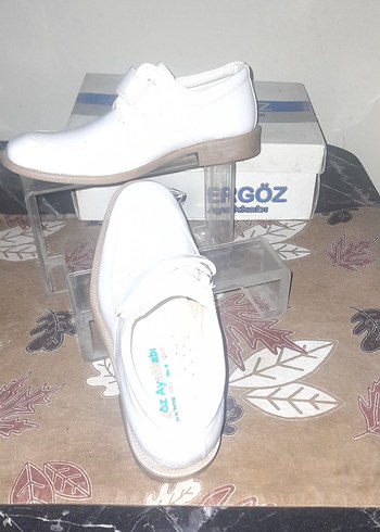 Beyaz Erkek Çocuk Özel Gün Ayakkabısı - Görsel 5