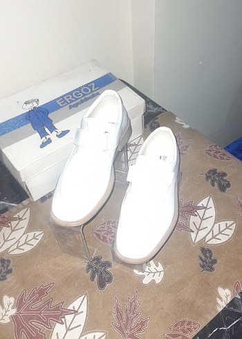 Beyaz Erkek Çocuk Özel Gün Ayakkabısı - Görsel 3