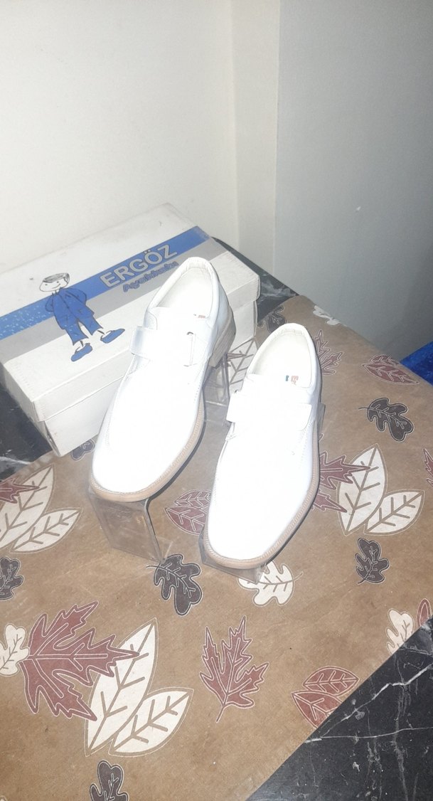 Beyaz Erkek Çocuk Özel Gün Ayakkabısı - Görsel 3