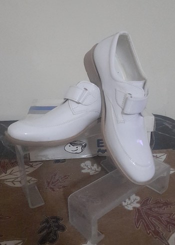 Beyaz Erkek Çocuk Sünnet Ayakkabısı - Görsel 4