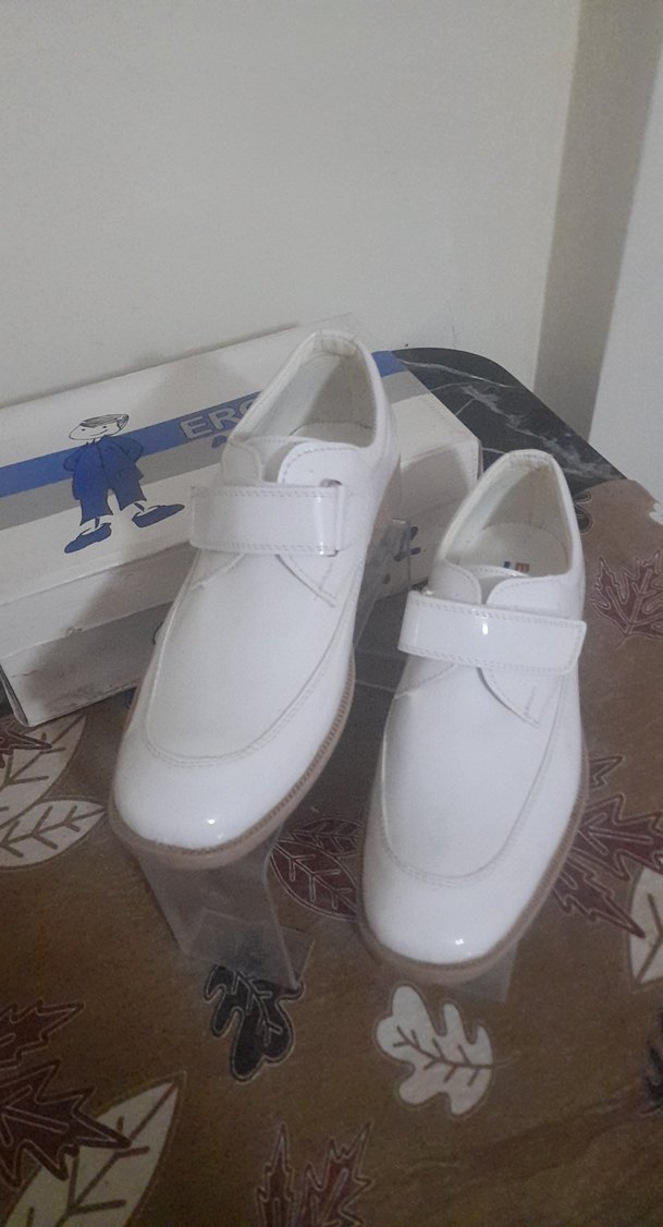 Beyaz Erkek Çocuk Sünnet Ayakkabısı - Görsel 2