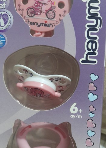 Hanynish Pembe Bebek Hediye Seti - Görsel 6