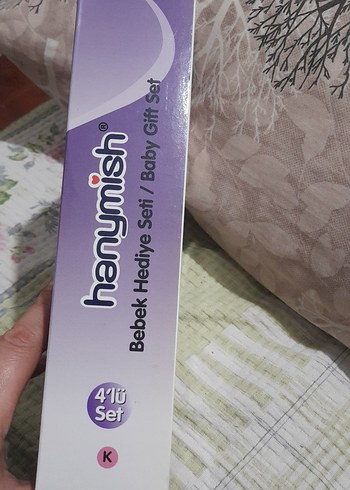 Hanynish Pembe Bebek Hediye Seti - Görsel 2