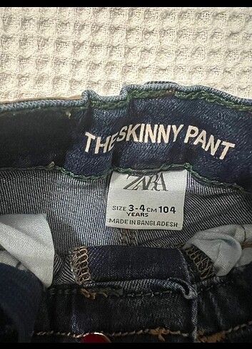 Zara Zara 3-4 yaş çocuk jean