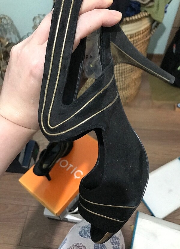 Zara abiye ayakkabı 41 numara yeni - Görsel 3