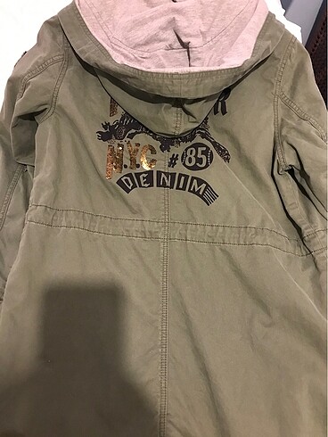 xs Beden Tommy Hilfiger Parka Geniş kalıp yeni