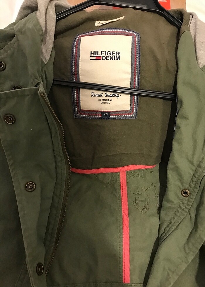 Tommy Hilfiger Parka Geniş kalıp yeni - Görsel 2