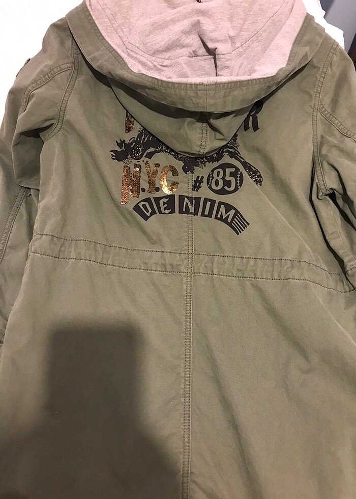 Tommy Hilfiger Parka Geniş kalıp yeni - Görsel 3