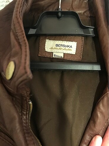 Bershka deri ceket - Görsel 2