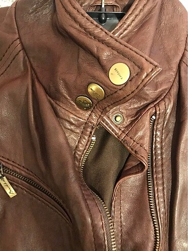 Bershka deri ceket - Görsel 3