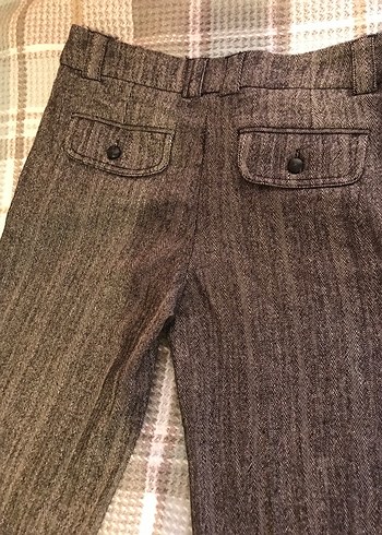 Mango yünlü Kadın Pantolon - Görsel 4