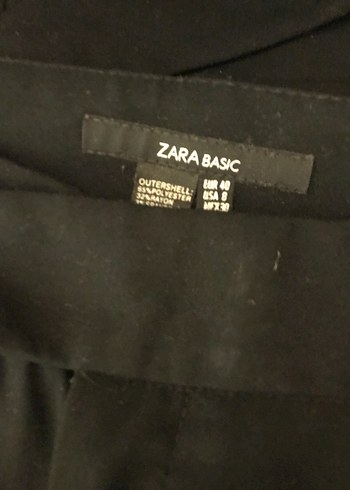 Siyah Düğmeli Kadın Blazer Ceket pantolon Takım - Görsel 8