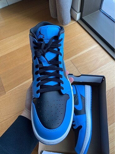 Nike Jordan 1 Universty Blue Black 46
