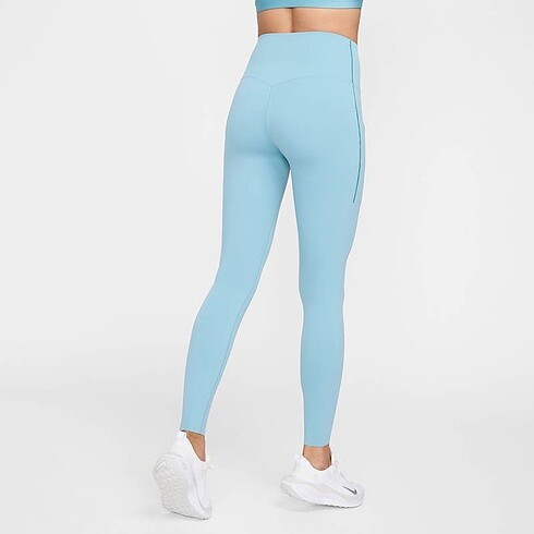 xs Beden Nike Dri-Fit Universa Kadın Mavi Tayt