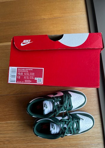 Air Jordan 1 Low Retro Michigan State 44.5 - Görsel 6