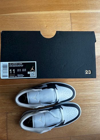 Air Jordan 1 Low White Summit Latter - Görsel 6