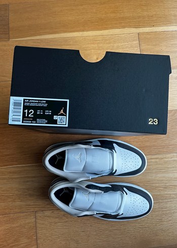 Air Jordan 1 Low White Summit Latter - Görsel 7
