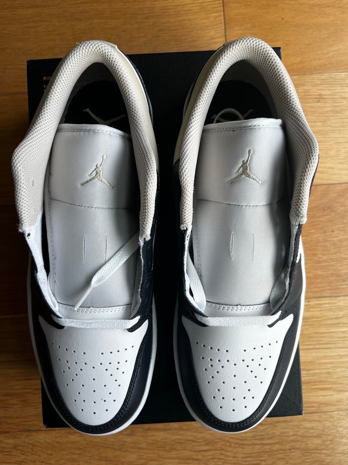 Air Jordan 1 Low White Summit Latter 46 - Görsel 2