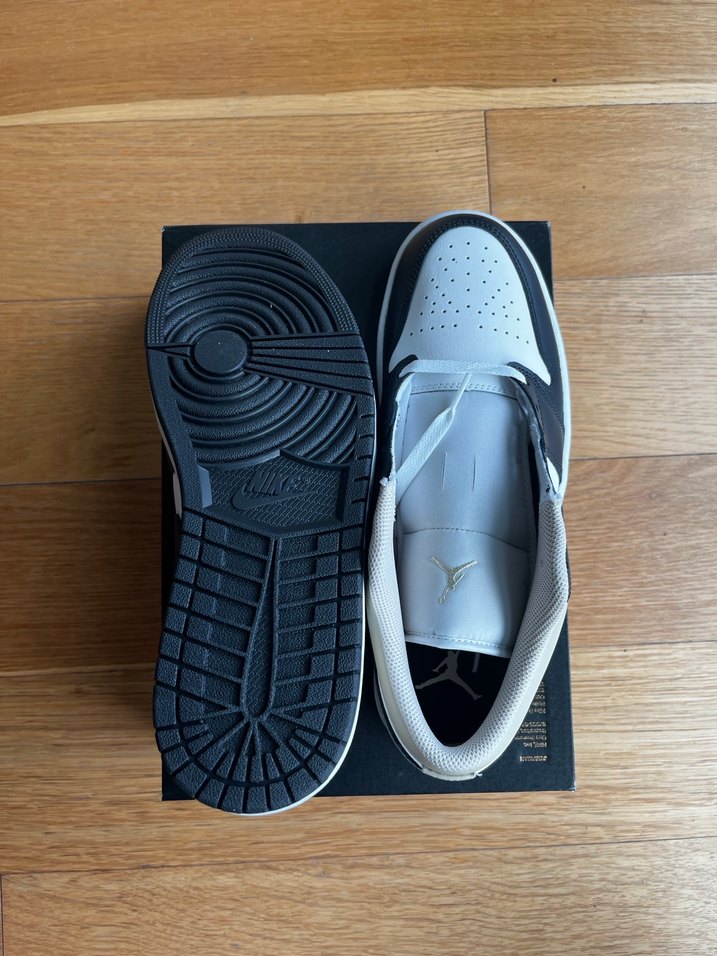 Air Jordan 1 Low White Summit Latter 46 - Görsel 5