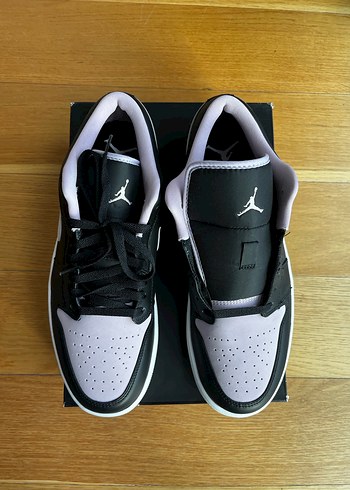 Air Jordan 1 Low SE Black Iced Lilac / 46 / - Görsel 2